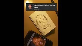 It took only 6 mins !!! #art #sketch #shorts #howtodraw (daily sketch challenge )