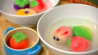 Chè trôi nước tạo hình | Art sticky rice ball sweet soup| Caocao Kitchen