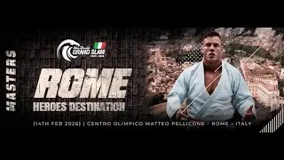 [Mat 4 - TV] ABU DHABI GRAND SLAM JIU-JITSU WORLD TOUR 2025-2026 - ROME - MASTERS