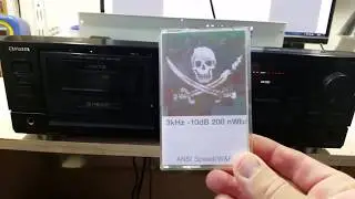AIWA AD-F810 Wow & Flutter 3kHz test.