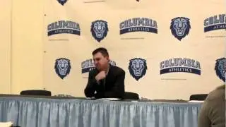 Kyle Smith Postgame Press Conference after Columbia's 76-72 Win vs. Bryant