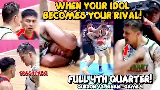 THRILLER FULL 4TH QUARTER: QUEZON VS. BI&Ntilde;AN GAME 4 MPBL PLAYOFFS | WHEN YOUR IDOL BECOMES YOUR RIVAL