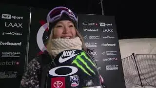 Chloe Kim soars to halfpipe win after two-year absence