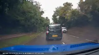 Van Pulls Out & doesn't Speed up. UK Bad Drivers, Road Rage, observations.