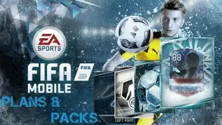FIFA MOBILE FREEZE!! PLANS AND PACKS!! 88 OVR PACKED!!? SNOWFLAKE TOKEN TIPS!!