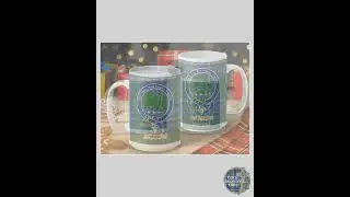 Irwin Clan Crest Scottish Tartan Mug