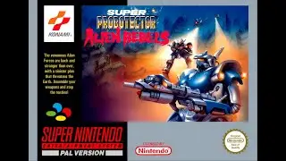 Super Probotector Alien Rebels (Contra 3 The Alien Wars) Full OST Soundtrack Super Nintendo SNES