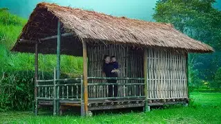 Tiny Bamboo House Completed! Single Mom Starts Building a Small Farm – Part 6