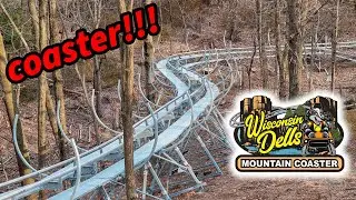 EXCLUSIVE Mountain Coaster Behind The Scenes Construction Tour!