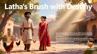 Latha's Brush with Destiny story in telugu Ai Create..........