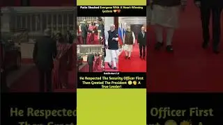 Putin Shocked Everyone With A Heart-Winning Gesture...#trending #motivation #shortsfeed #shorts