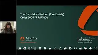 IIRSM North West Branch Webinar  - Fire Safety Management Post Grenfell