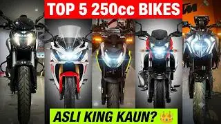 Top 5 Best 250cc Bikes in India (2026) 🔥 | The Ultimate Reality Check!