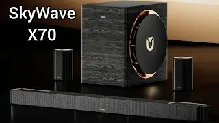 ULTIMEA SKYWAVE X70 DEMONSTRATION & REVIEW #ultimea #Skywavex70 #dolbyatmos #soundbar #hometheater 