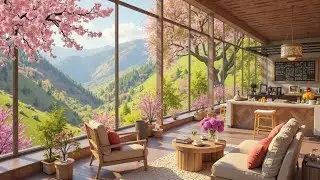 Spring Jazz Vibes~ Cozy Coffee Shop Music for Relaxation & Study