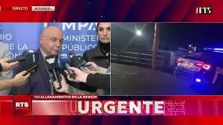 DETUVIERON A 33 PERSONAS EN MÁS DE CIEN ALLANAMIENTOS EN VILLA GOBERNADOR GÁLVEZ Y ROSARIO