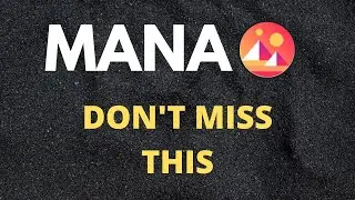 XXX STOCK NEWS THIS MONDAY!⚠ (buying?) 😮 Decentraland MANA COIN MUST WATCH 😮