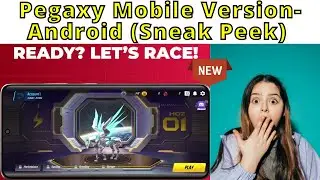 PEGAXY MOBILE VERSION (Sneak Peek) | Play to Earn Horse Racing Game
