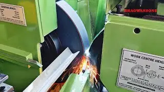 Centerless Grinding Machine with Vibratory Bowl Feeder Automation | Bhagwansons Centerless Grinders