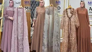 MODEL GAMIS BROKAT DAN GAMIS MEWAH TERBARU 2026 PERSIAPAN LEBARAN 2026