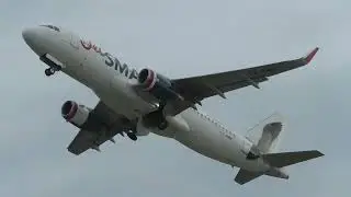 JetSMART Airbus A320-232 CC-AWE taking off from SABE