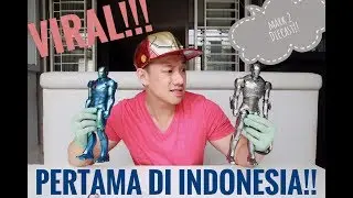 MAHAL!!!BERKELAS!!! UNBOXING HOTTOYS IRONMAN MARK 2 DIECAST!!!