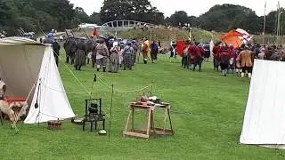 Flags of the Civil War By The Sealed Knot At Newark Queens Sconce