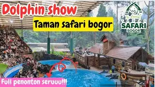PERTUNJUKAN LUMBA~LUMBA TAMAN SAFARI BOGOR‼️FULL DOLPHIN SHOW TERBARU 2026