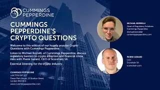 Crypto Questions | Regulatory barriers to Crypto with Pierre Gerard, CEO of Scorechain.com