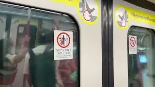 港鐵 MTR 東涌綫 TCL Adtranz-CAF EMU (V611/811) 欣澳至香港（》往香港）