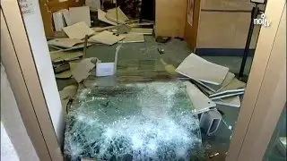Assalto al bancomat con l'acetilene