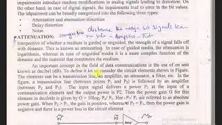 Lecture # 5 Signal Impairment