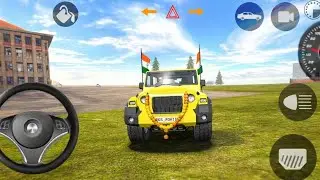 Modified Mahindra TharGames:indian Yellow Thar(Gadi Wala Games) - Car Game AndroidGame - #2026#india