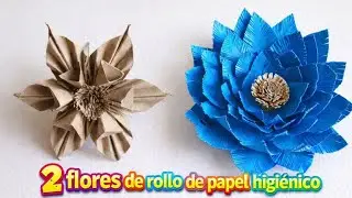 Ideas bonitas de reciclaje con rollo de papel higiénico 