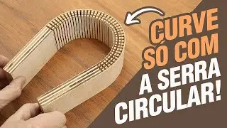 Madeira Curva: como dobrar madeira compensada