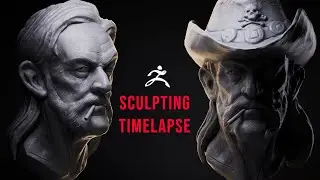 Sculpting Lemmy (Motorhead) in Zbrush