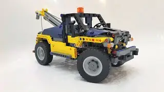 Lego Technic 42079 B Model Tow Truck Review + Motorization