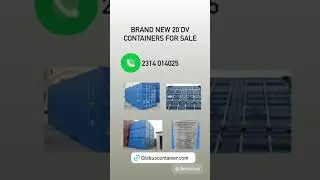 New shipping containers for sale #containers #container #globuscontainer #shorts #thessaloniki