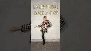 ВСЁ, ЧТО Я СДЕЛАЛА В 2025 ГОДУ! Что вам понравилось больше всего? #шитье #мода #косплей