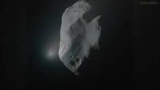 Landing on a comet for the first time, ESA's Rosetta space probe.