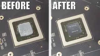 GPU Thermal Paste Cleaning | ASMR | GTS 250 | V2