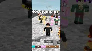 i so fast to jump in Victory jump