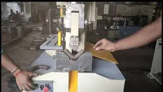 Hydraulic Multipurpose ironworker Machine and Punching Machine All Special Tooling Video