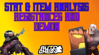 Auto Chess Stat and Item Analysis: Resistances (Armor) and Demon | Maecrow