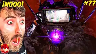 LA MUERTE de TITAN TV MAN *MUY TRISTE* 😭📺 | skibidi toilet 77 part 3