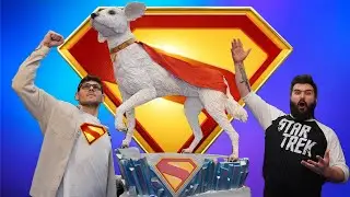 Superman 2025 statue 1/1 Krypto le Super Chien - En Action avec Toysplanets TV !!!