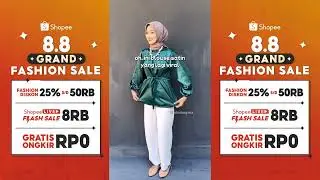 Jangan Lewatkan Shopee Live Flash Sale 8RB di Shopee 8.8 Grand Fashion Sale, 25 Jul - 8 Ags!