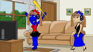 Boomerang Bro's Mom's Dark Clone Smashes The TV And Gets Grounded