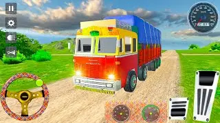 Indian Truck Driver Simulator 3D - Offroad Cargo Truck Ashok Lorry Driver - Android Gameplay