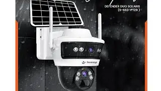 Defender Due Solar Camera camera Unboxing 